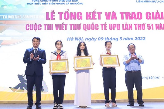 Nữ sinh lớp 10 Trường THPT Nam Sách đoạt giải nhì quốc gia cuộc thi viết thư quốc tế UPU
